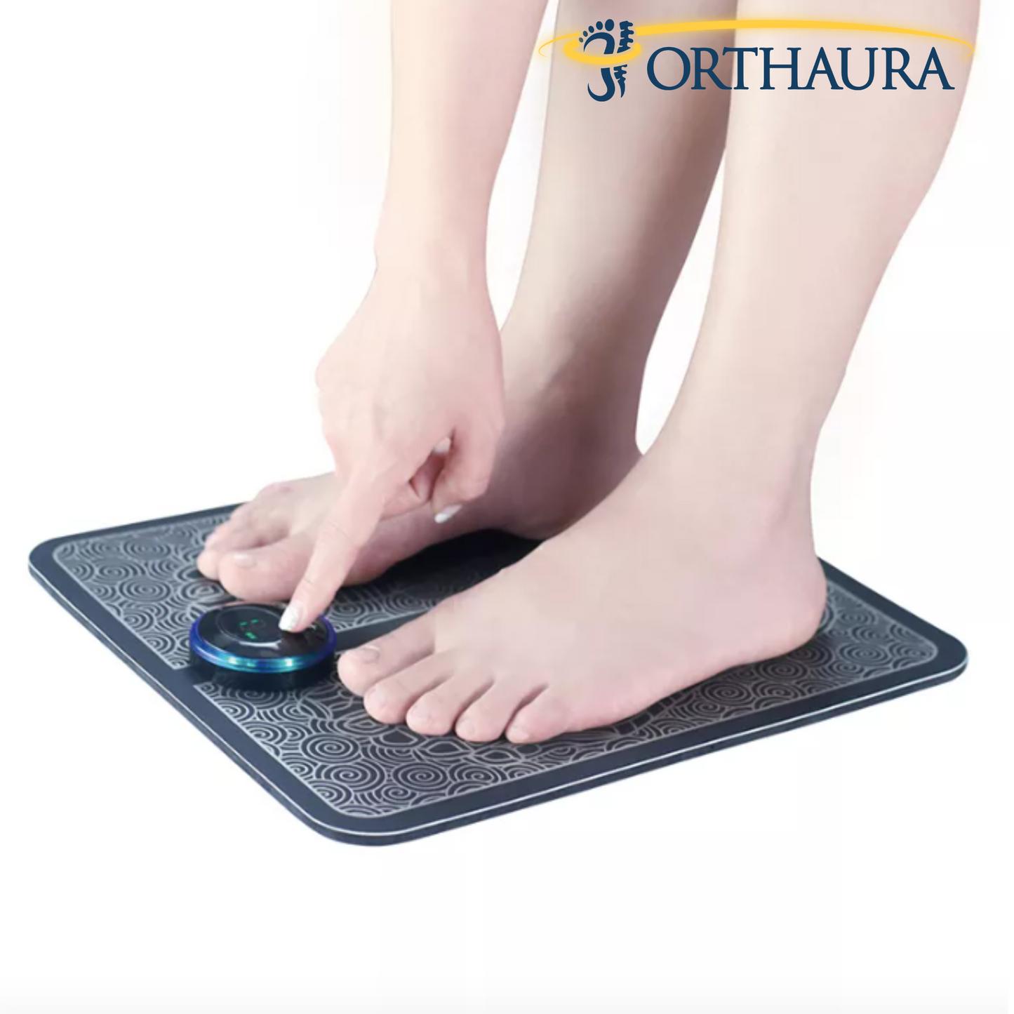 OrthauraMat™ Electrical Muscle Stimulation (EMS) Acupoints Massage Foot Mat